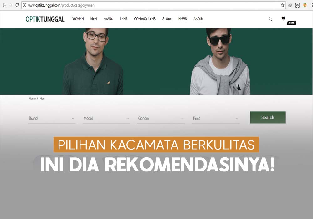 Pilihan Kacamata Termurah dan Terbaik di Indonesia